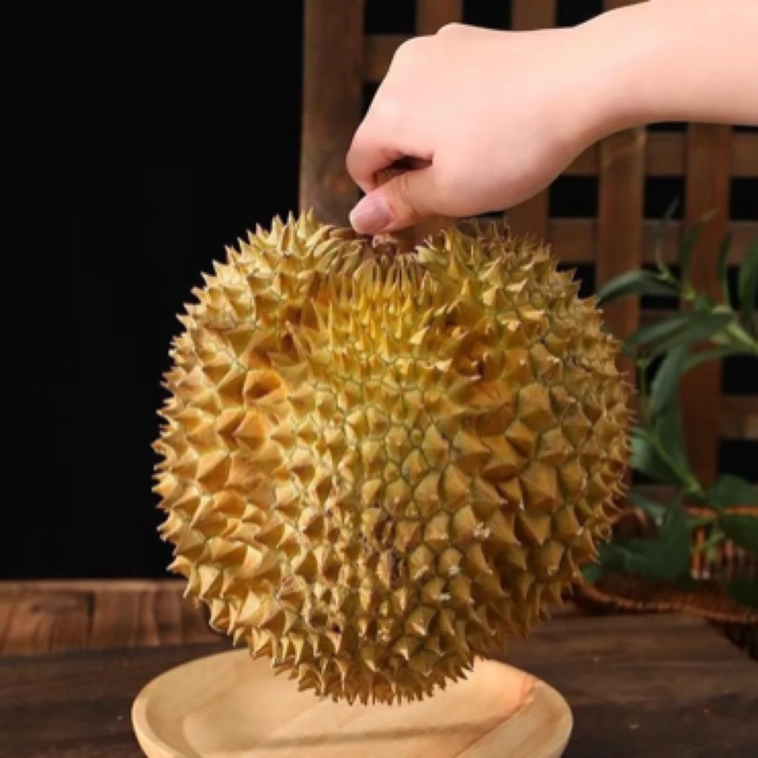 1号新鲜泰国树熟榴莲3-6斤左右，鲜榴莲，核小（一物一拍）榴莲同城配金枕泰国