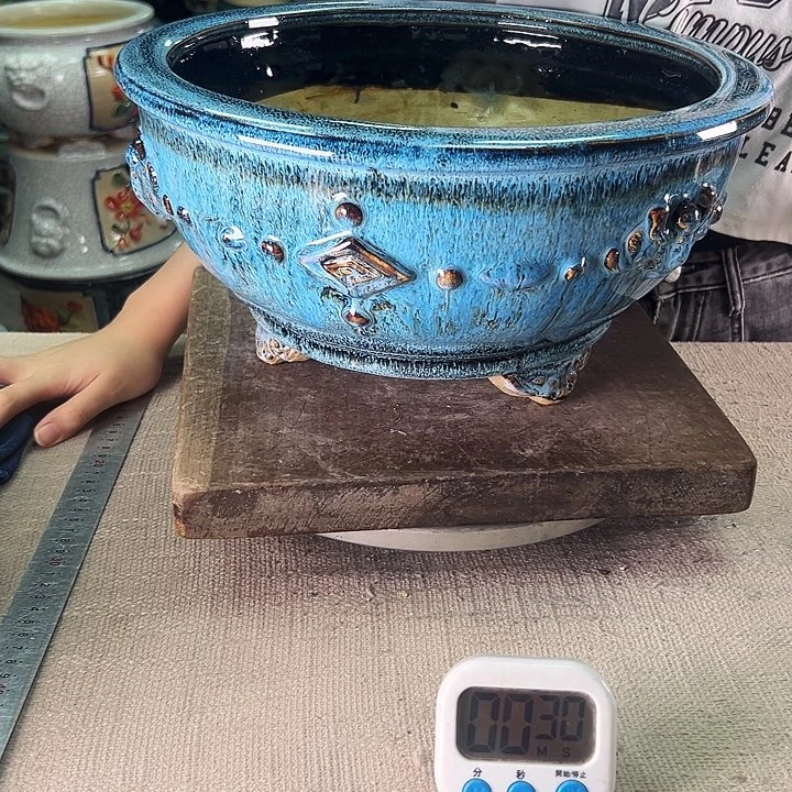 泳坤堂石湾盆陶瓷