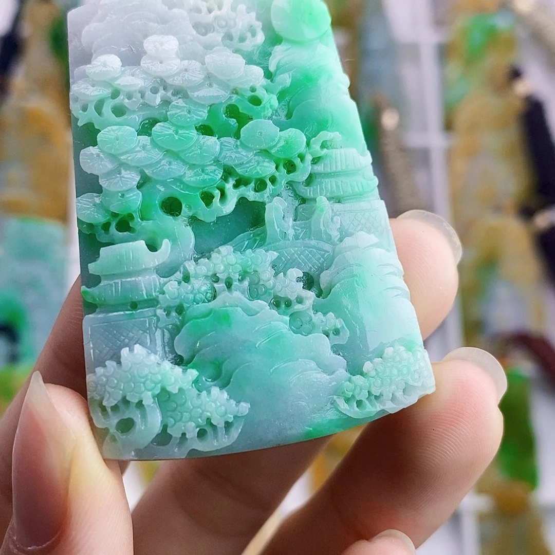 定制翡翠未镶嵌翡翠