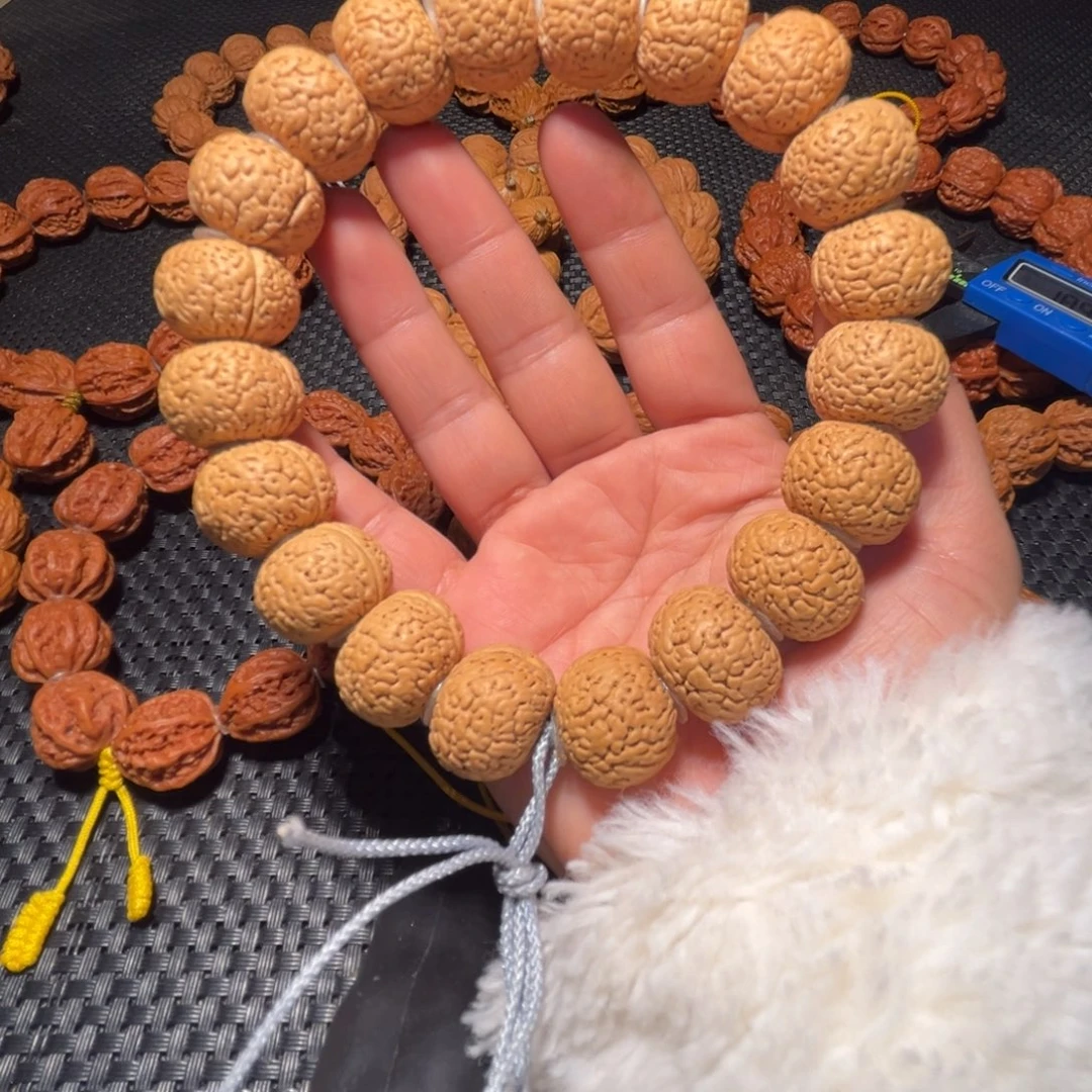 吊坠文玩核桃密纹磨盘19