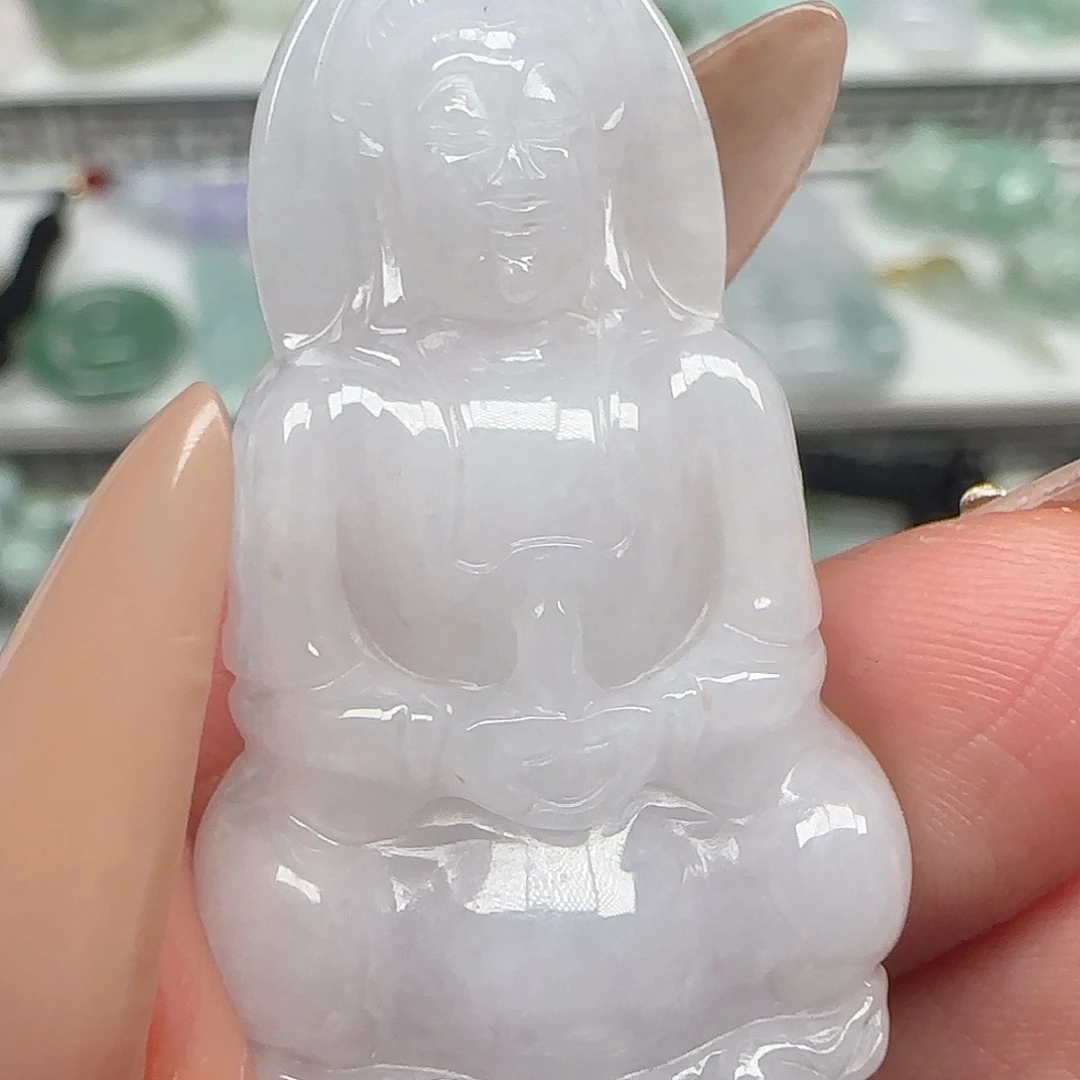 翡翠未镶嵌颈饰66