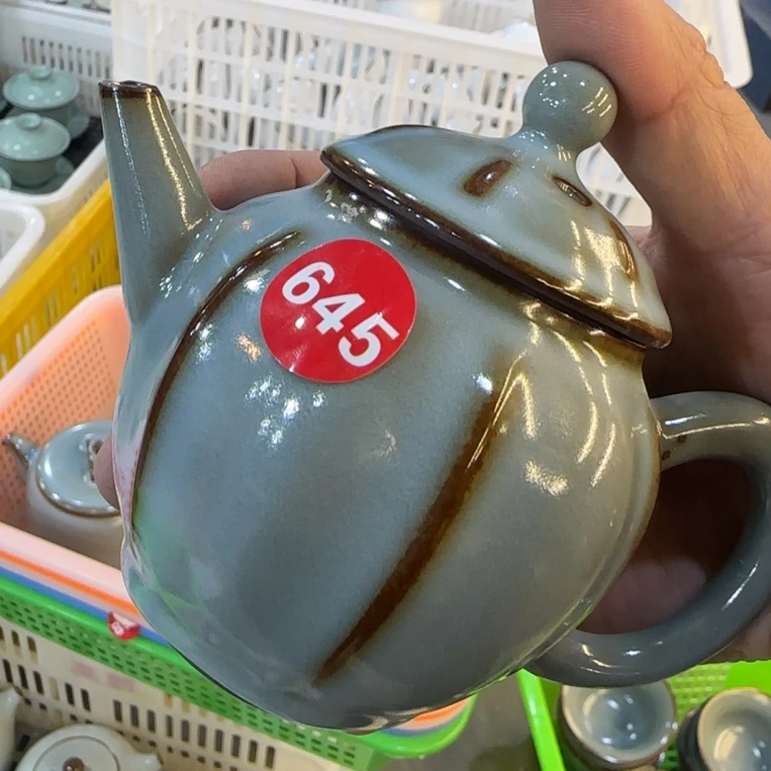 瓷片壶嘴磕坏！！！？？？？