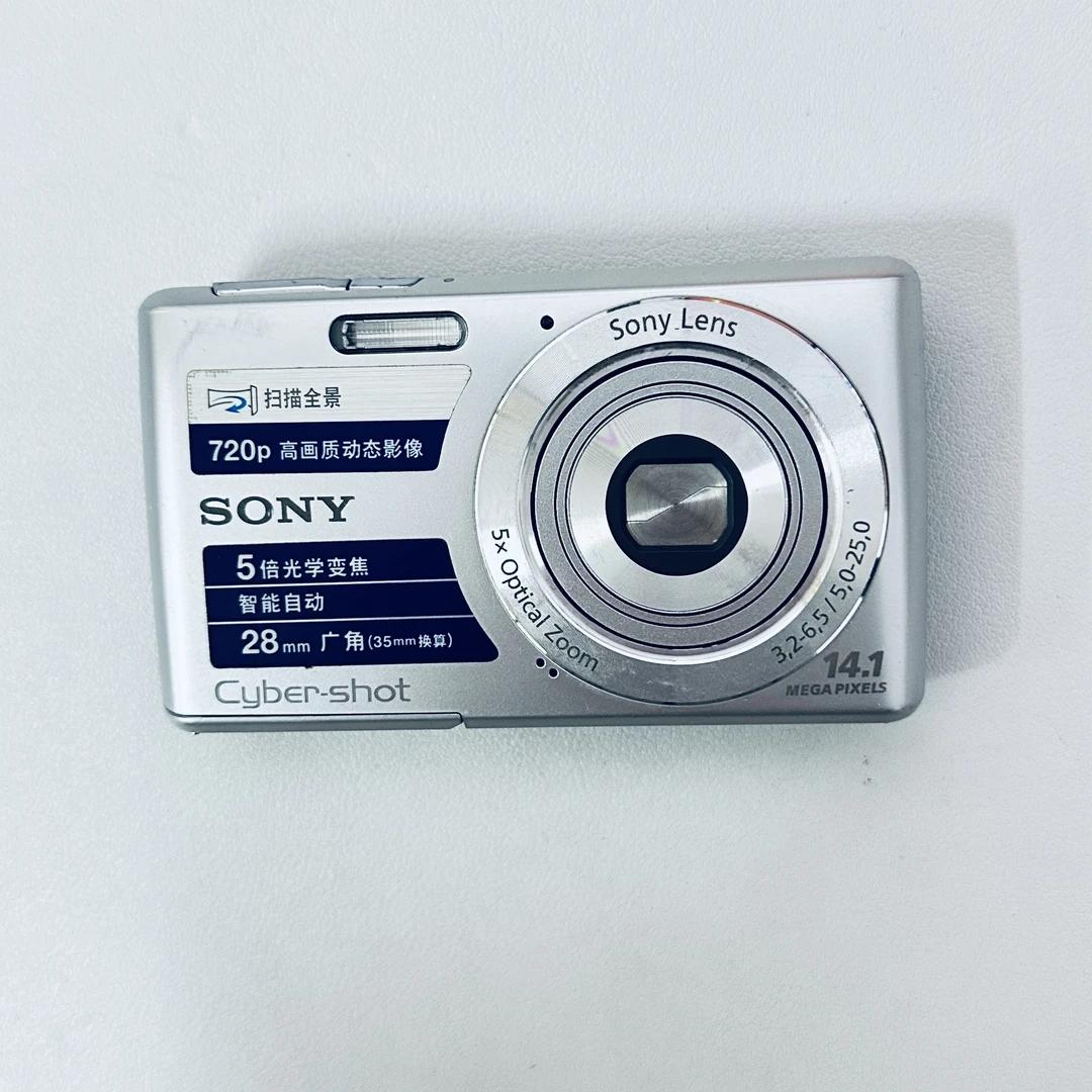 9新 Sony/索尼 w620银白色1400w像素出片色彩感好人景都可