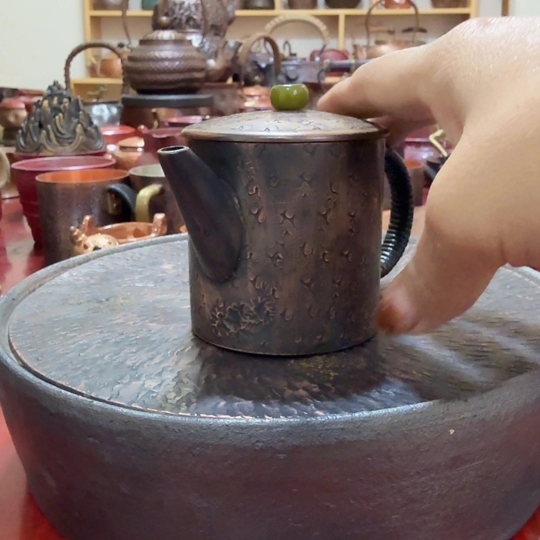紫铜手工制作摆件