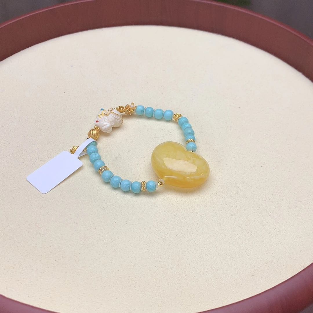 琥珀吊坠(不含链)未镶嵌