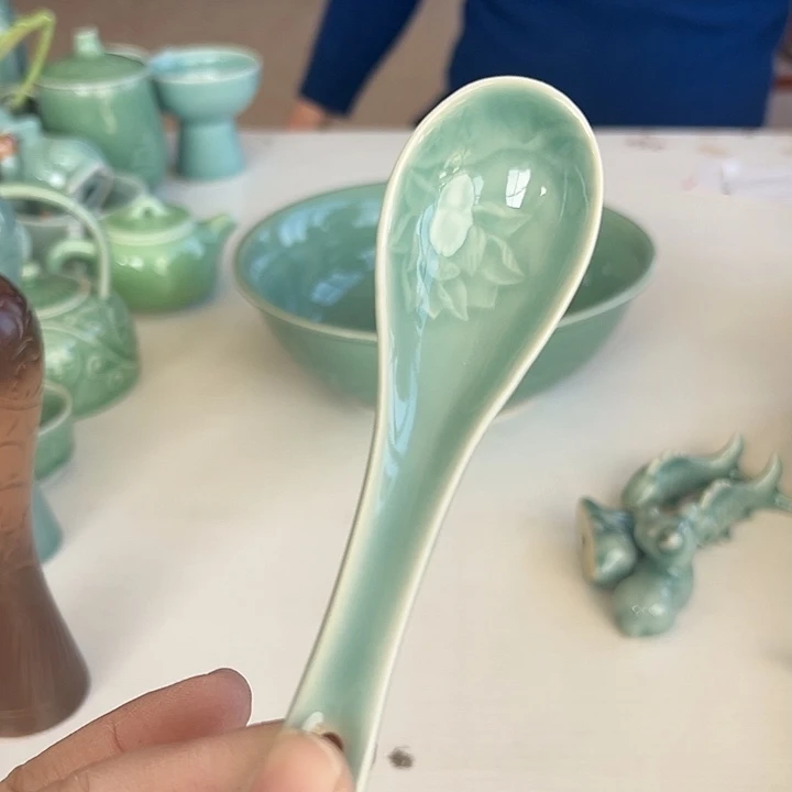 小米茶器龙泉青瓷