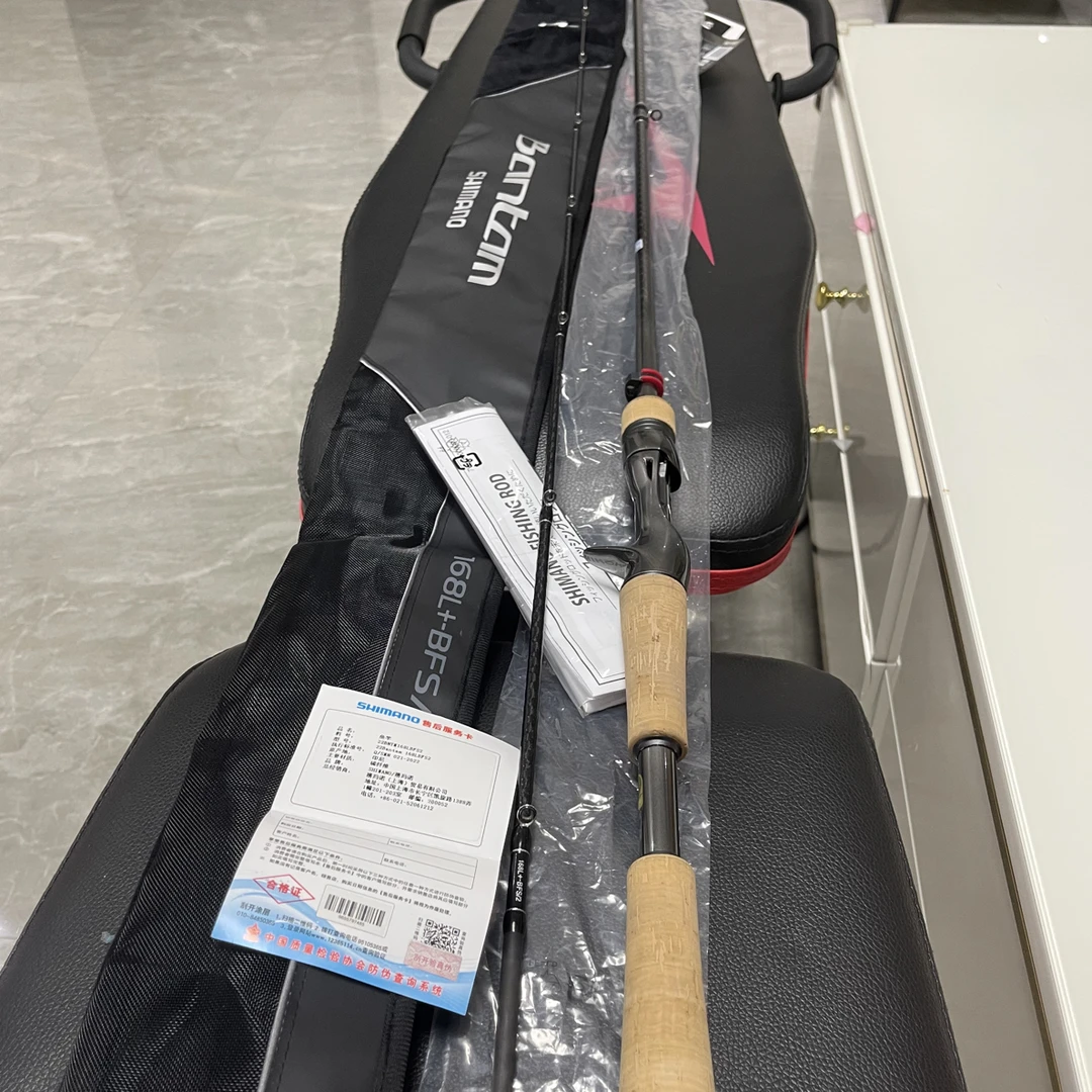 【99.99新】22邦汤姆168lbfs枪柄路亚竿，无暗伤无断修，国行有卡