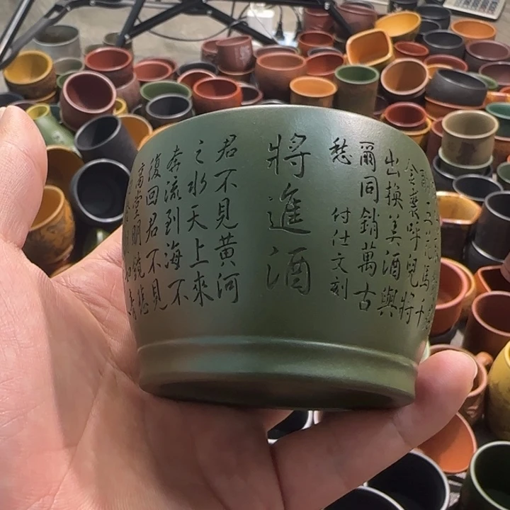 茶杯紫砂全手工制作工艺