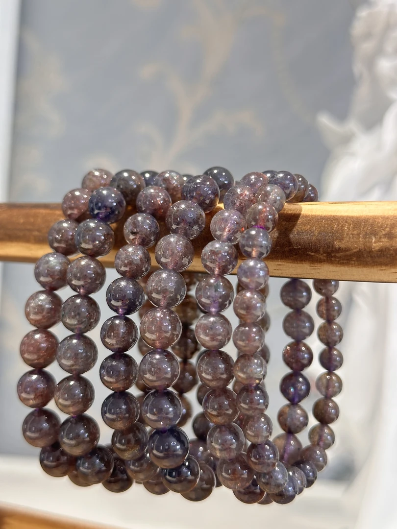 天然堇青石手串 多样性发其一 J26