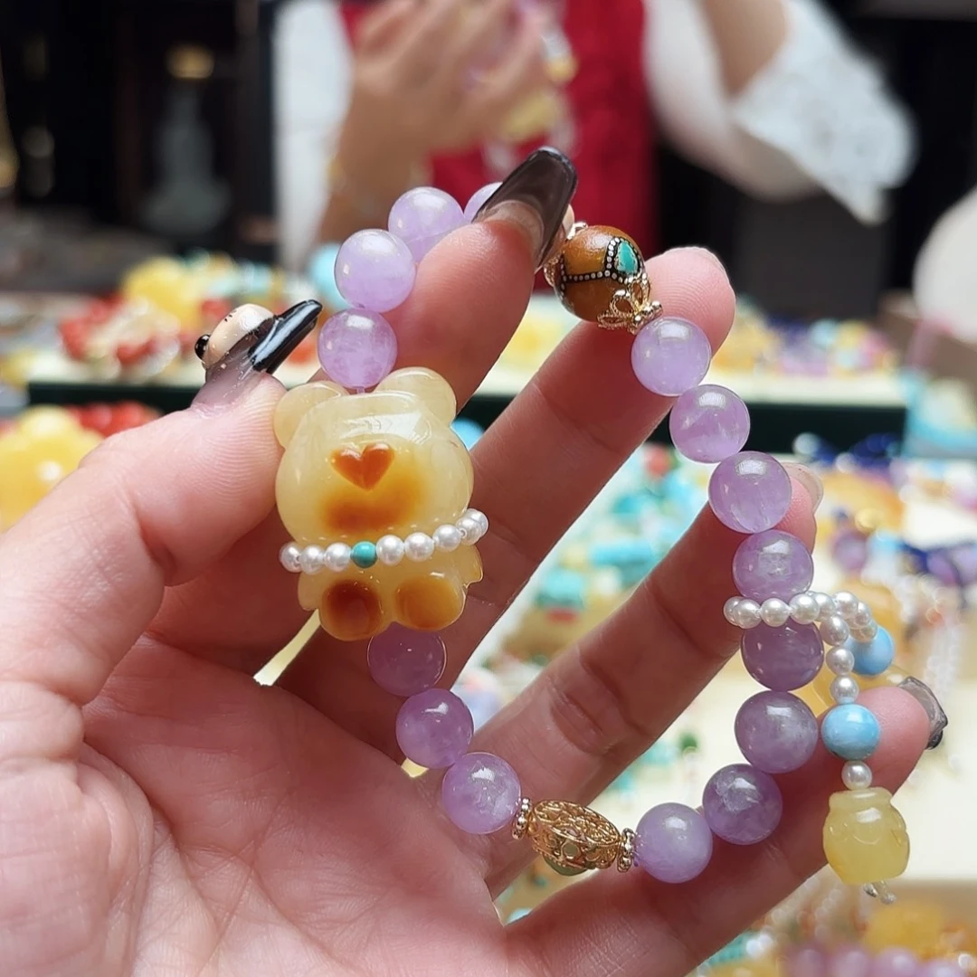 琥珀手链未镶嵌琥珀