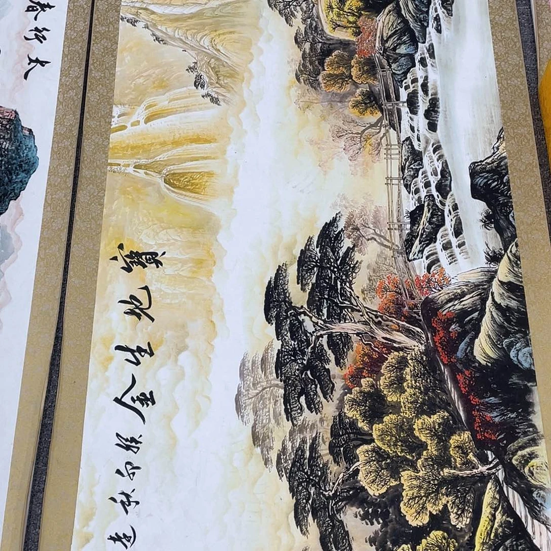 国画老师手笔手绘作品y