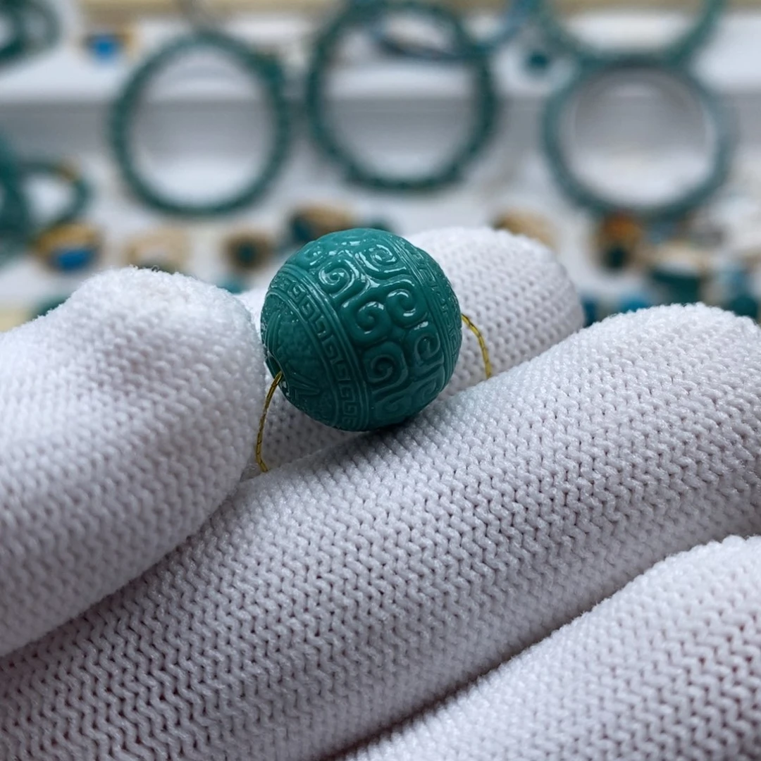 未镶嵌绿松石珠宝奇石A902