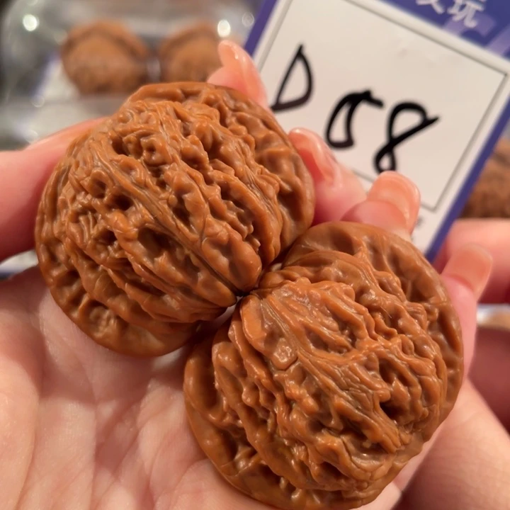 把件文玩核桃D58四座楼42