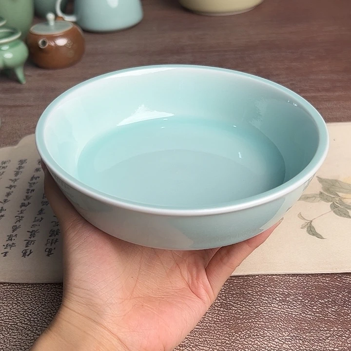 龙泉云间青瓷小米茶器