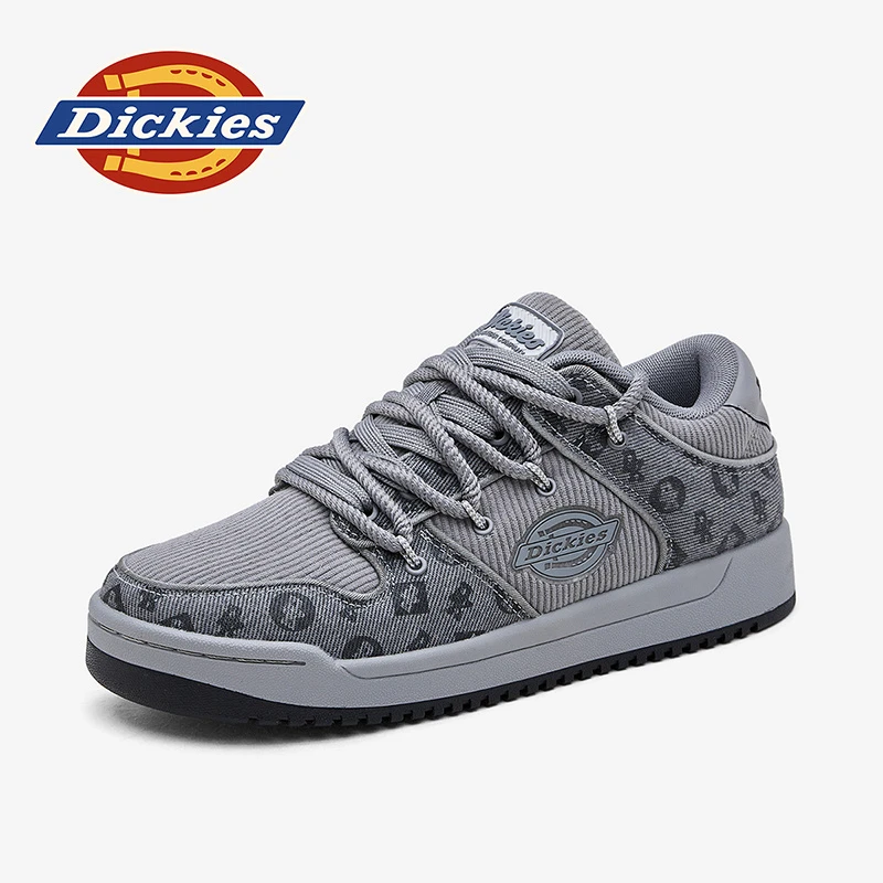 Dickies2025新款户外时尚潮流低帮鞋百搭透气复古男士休闲板鞋