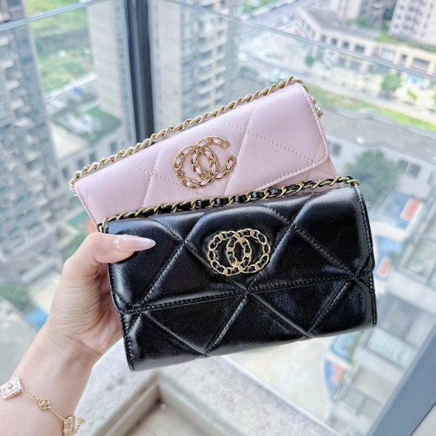 小香【19s羊皮随身包】时尚手机包链条包小单肩斜挎包时尚新款女包