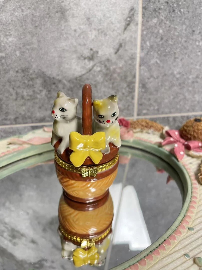 小猫提篮香薰蜡烛