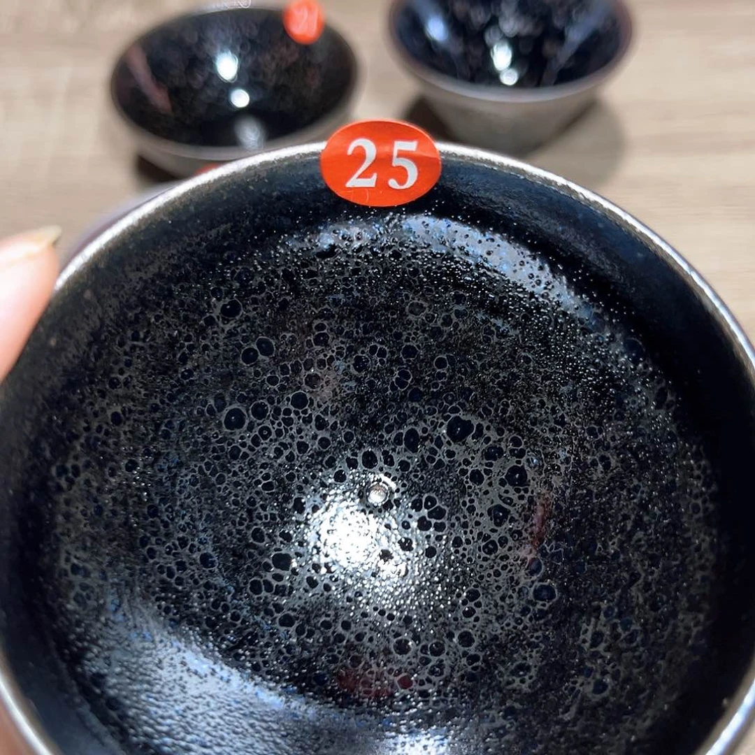 茶盏建盏柴烧原矿原釉25号
