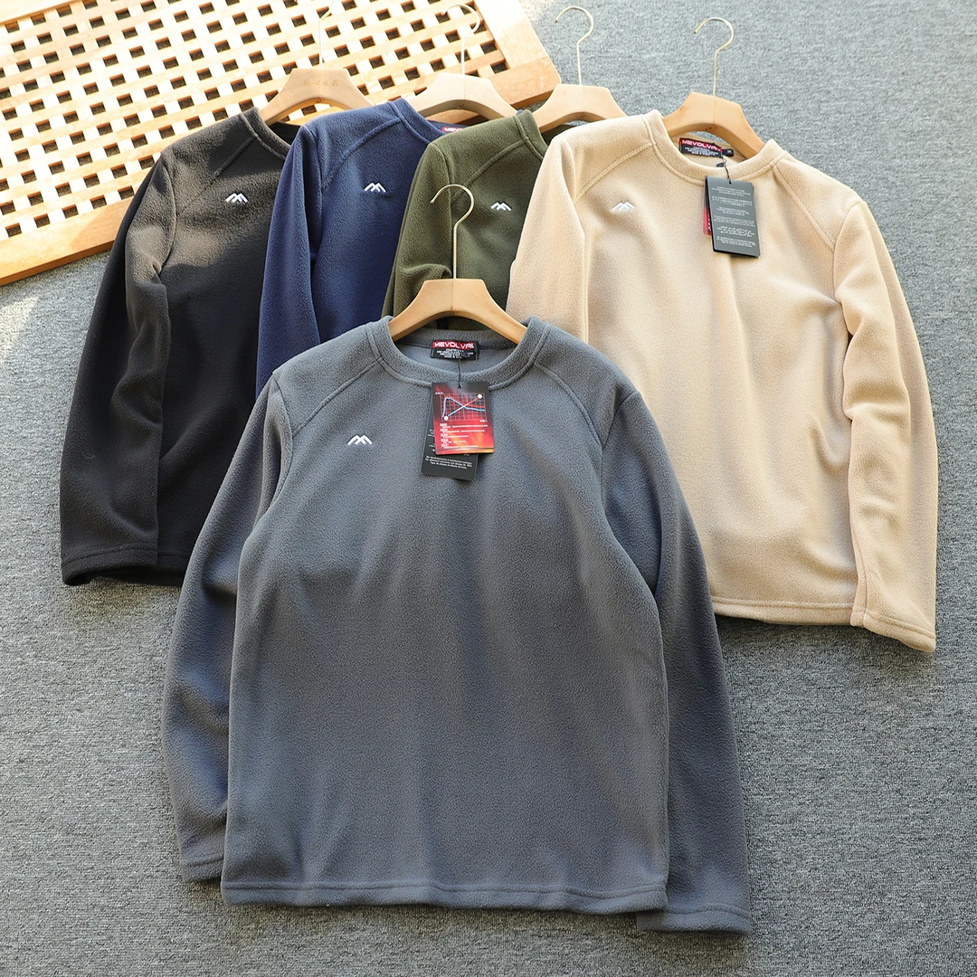 美单 加绒加厚男女可穿 保暖厚实圆领套头卫衣 S21