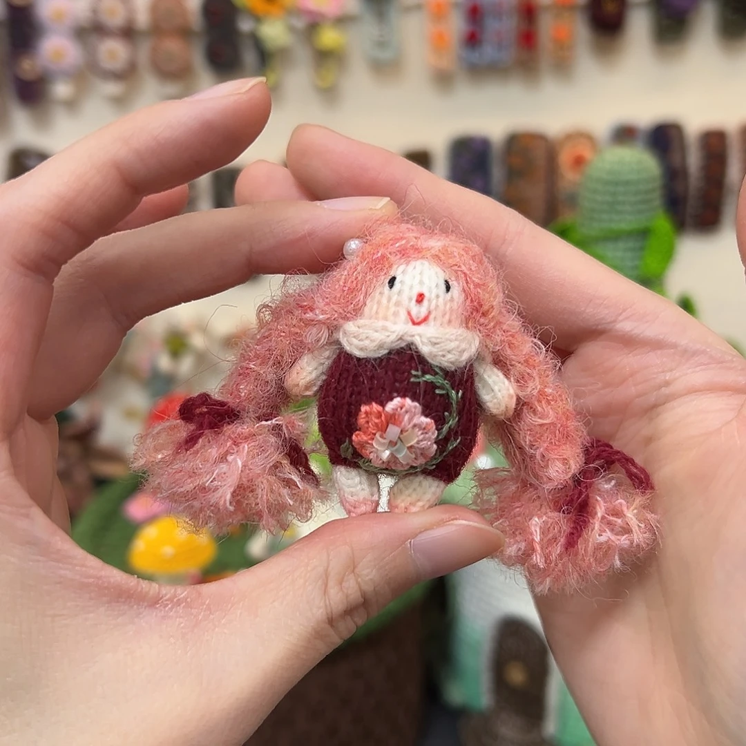 塑料钩织刺绣手工包包玩偶居家用品