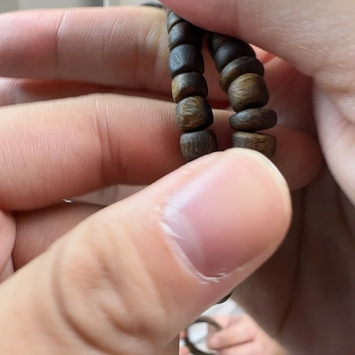 沉香碎屑沉香厚片珠送线香