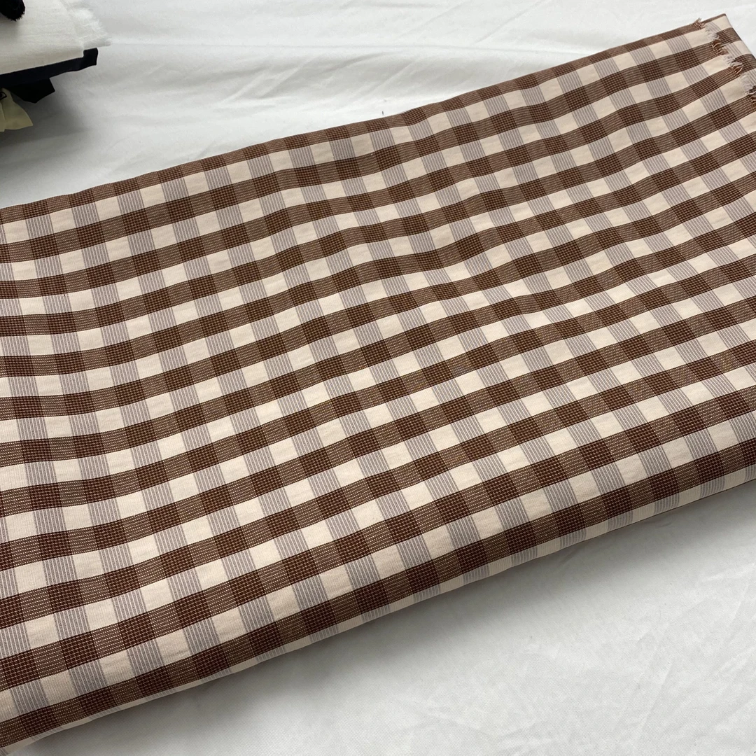 格子（纯棉面料）纯色（衬衣面料）门幅水洗1.45米