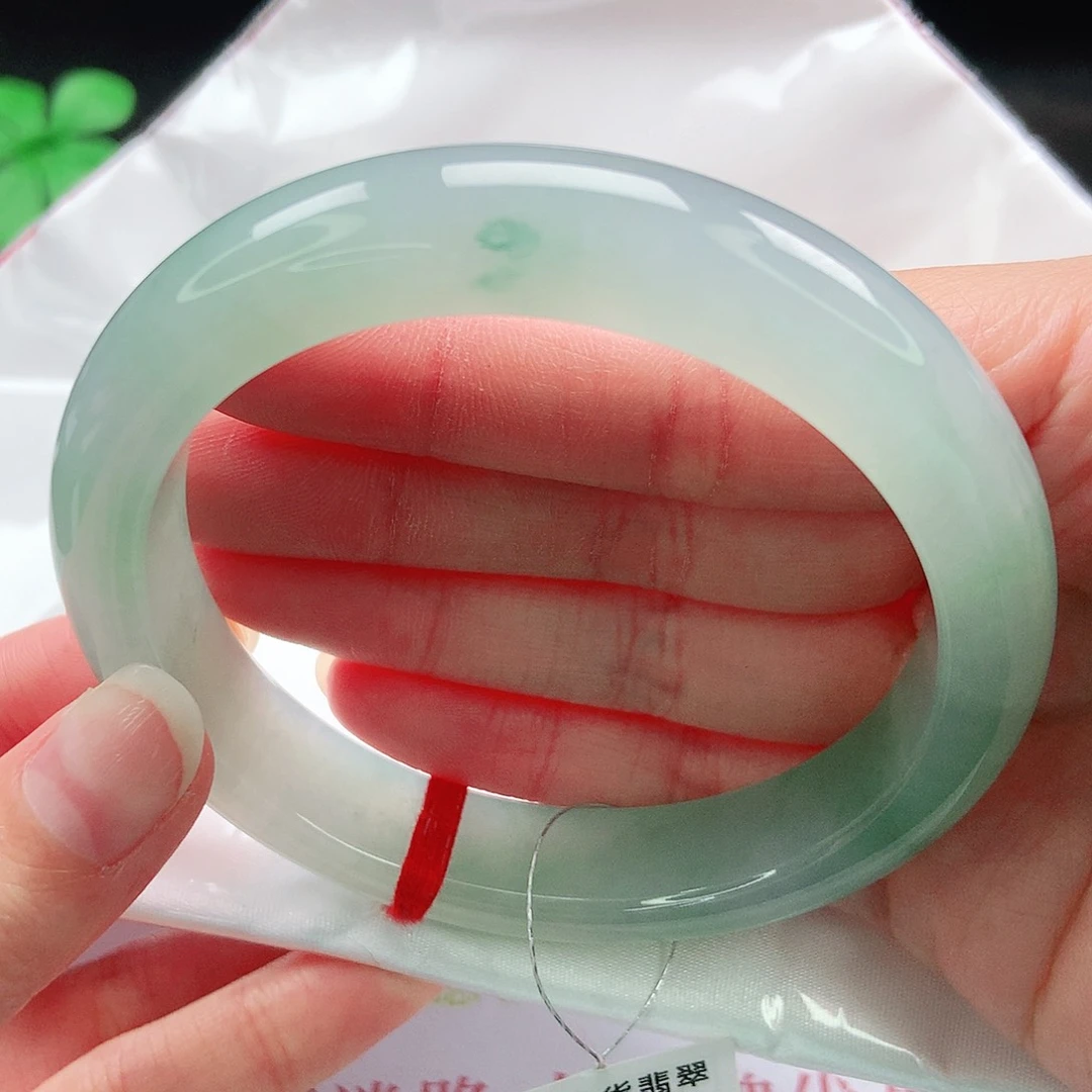 未镶嵌手镯翡翠60圈
