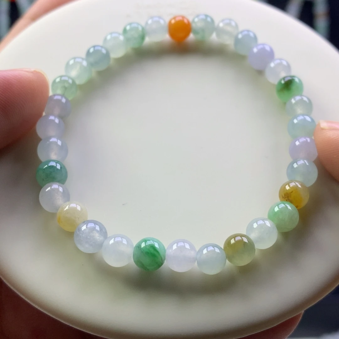 未镶嵌手串翡翠卡5.8