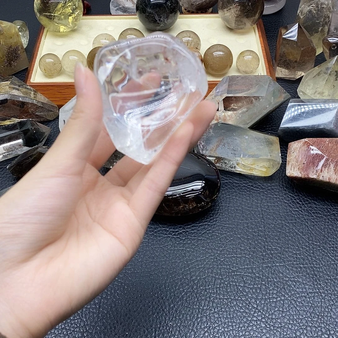 珠宝半成品水晶未镶嵌258水晶石