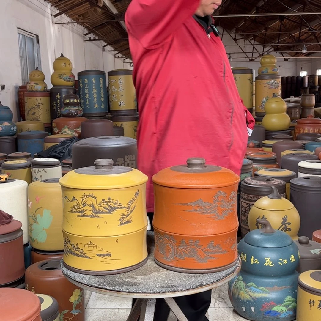 紫砂茶叶罐茶叶罐