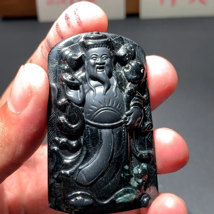 翡翠未镶嵌颈饰保真天然a货翡翠