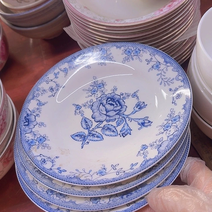 紫砂茶碗盘子碗啥都有直径20