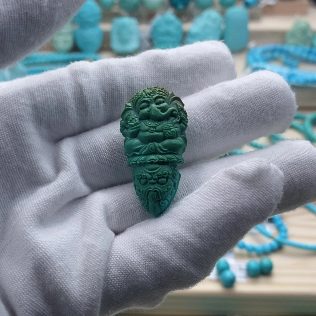 绿松石珠宝奇石未镶嵌