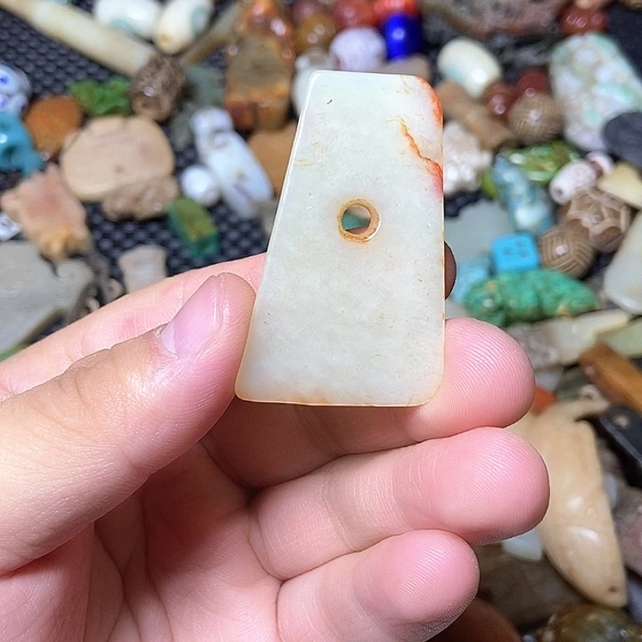 和田玉未镶嵌颈饰183