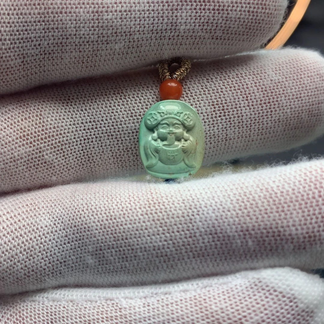 绿松石挂件未镶嵌