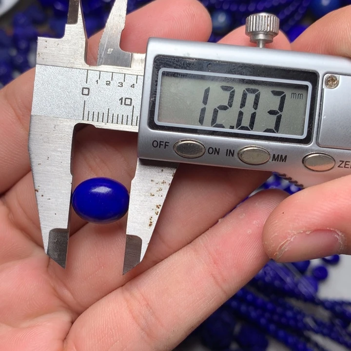 青金石未镶嵌戒面