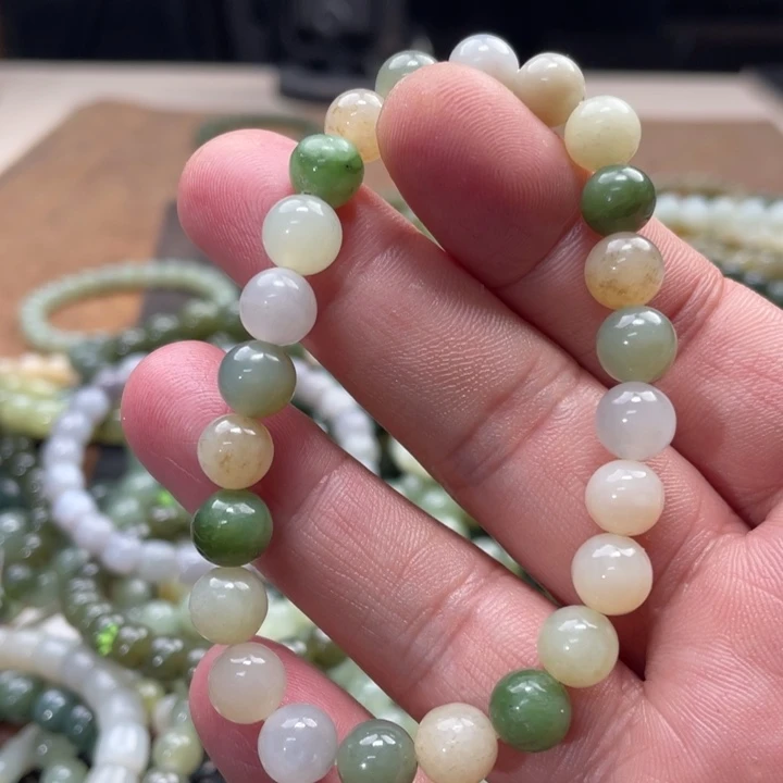 和田玉手链未镶嵌