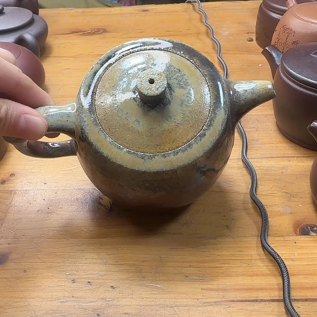 紫砂茶壶民间手艺人全手工制作