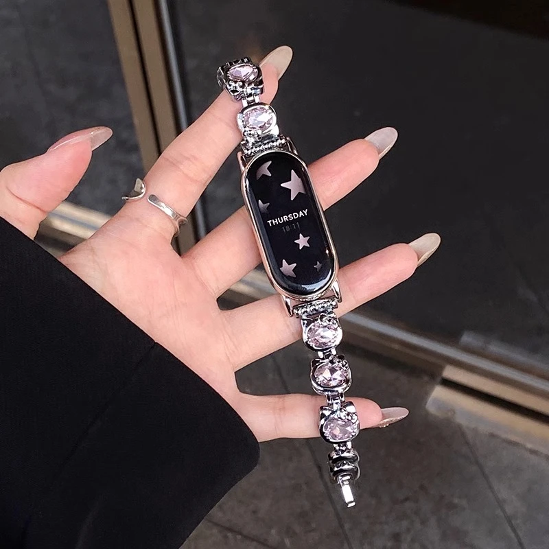 哈喽K猫适用小米手环10表带9新款9Pro手链8Pro金属8男女生765配件