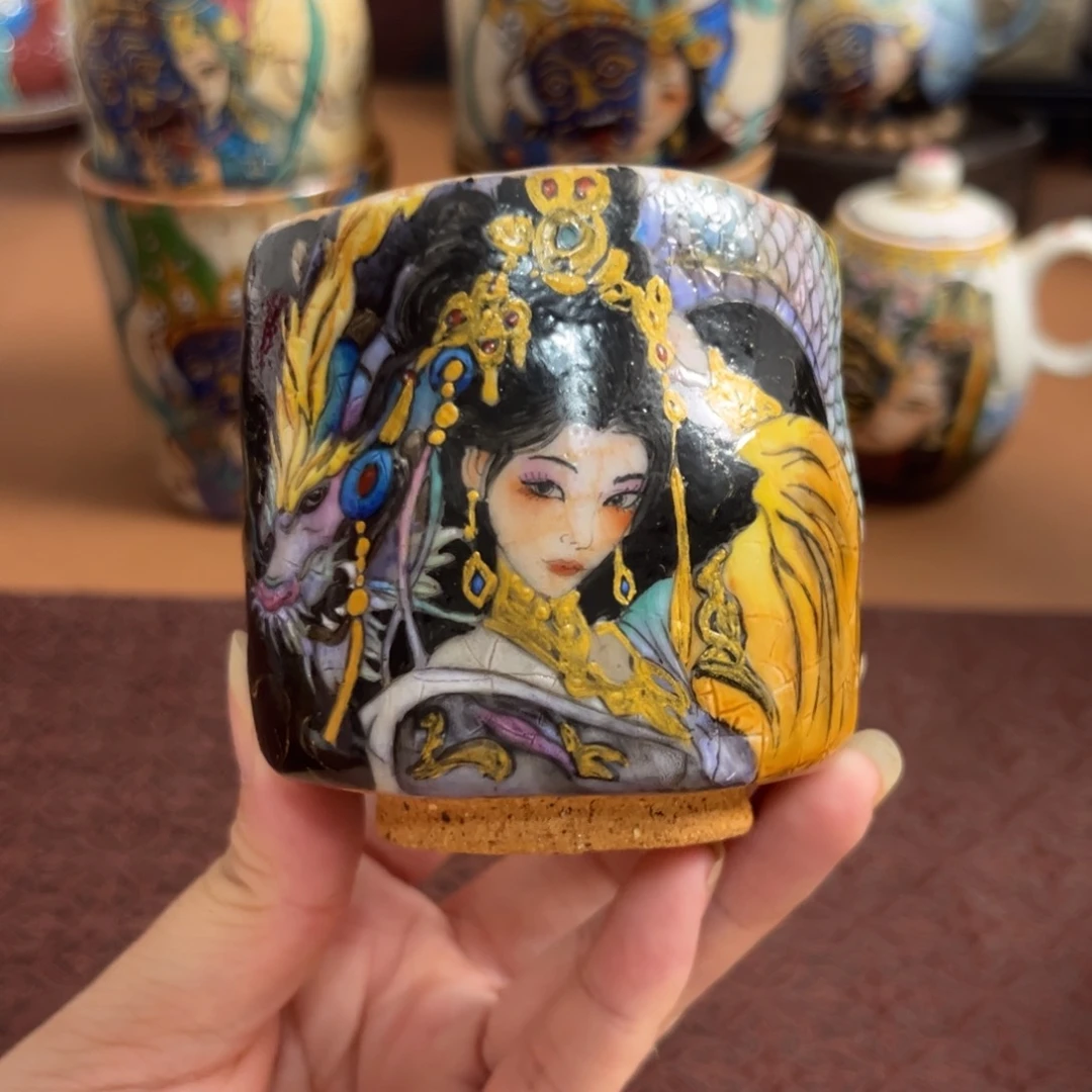 新品推荐龙女手捏杯