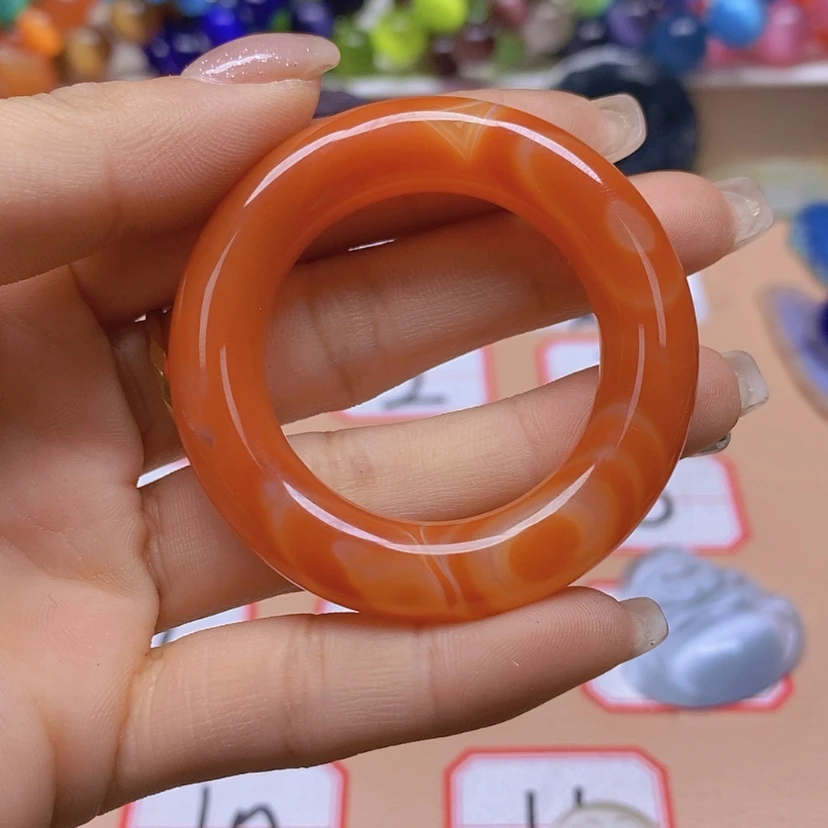 【闪购商品】玛瑙/玉髓颈饰未镶嵌心**成