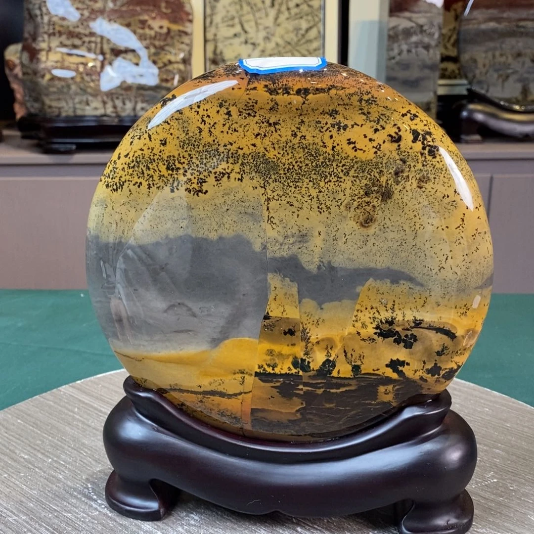 石材广西国画石草花石