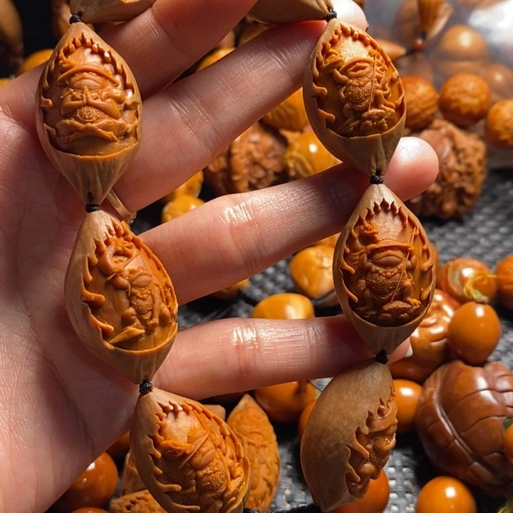 吊坠橄榄核呱呱来财