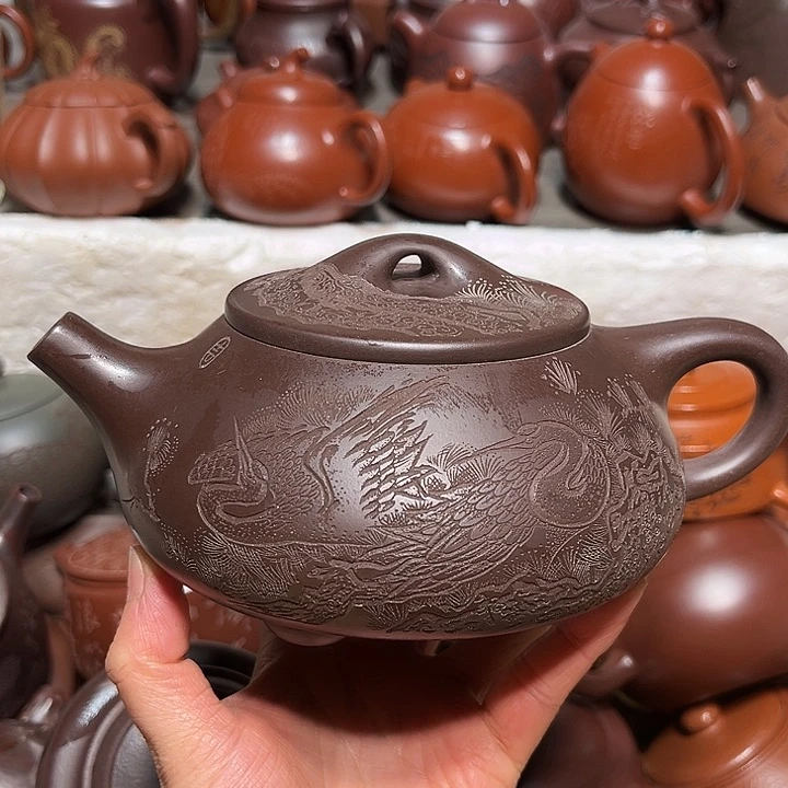 紫砂茶壶宜兴紫砂壶500