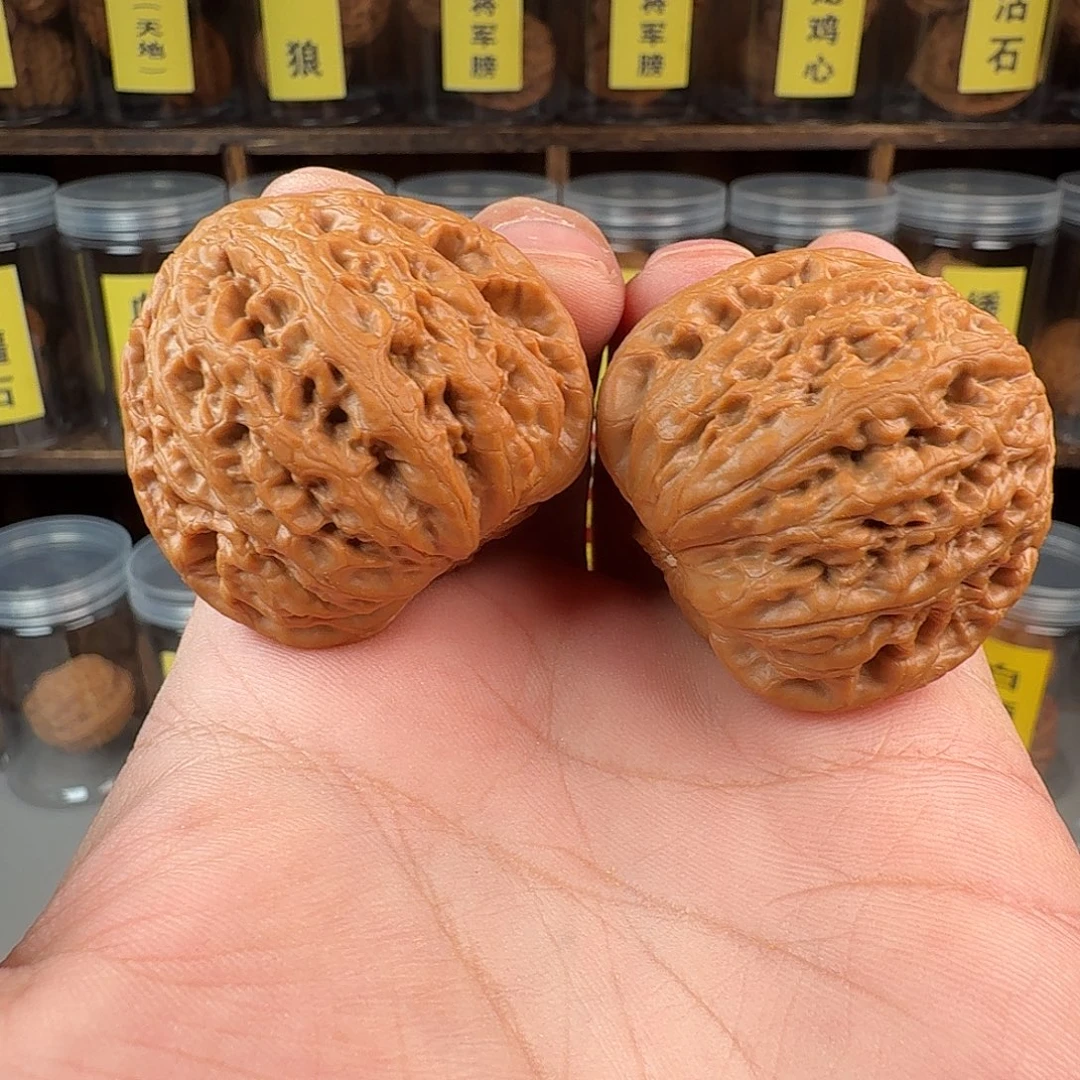 二***晴文玩核桃把件43铁锤哥哥