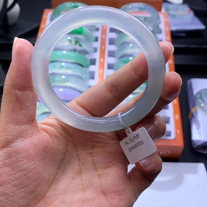 未镶嵌手镯翡翠高冰圆条