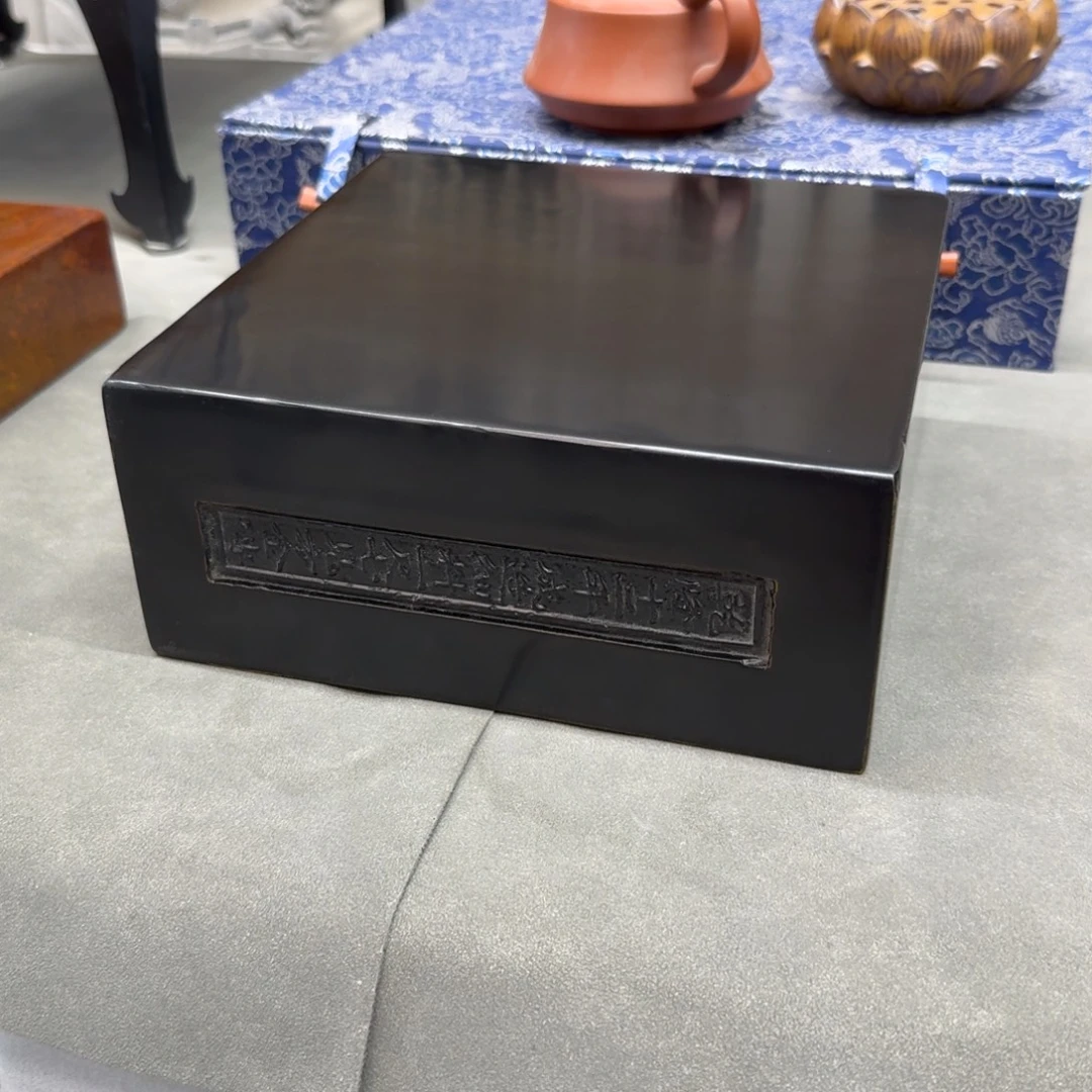 砖雕20x20x8.5 黑色老料