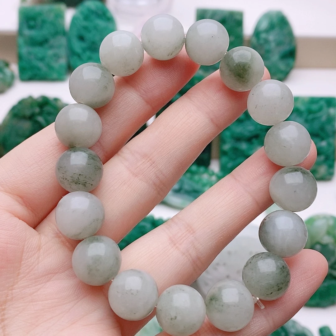 独山玉未镶嵌手串