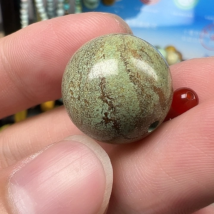 南红玛瑙未镶嵌配饰卡17.6