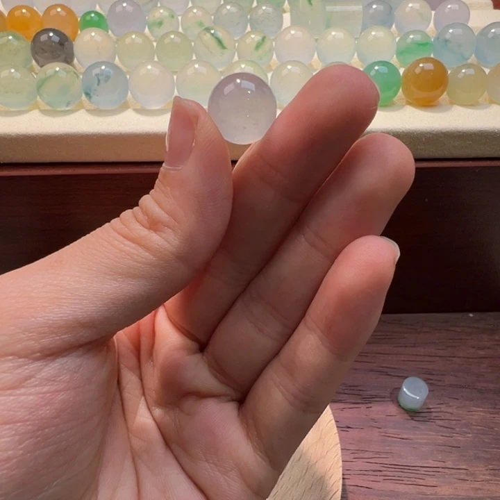 翡翠散珠天然缅甸翡翠A货12.2